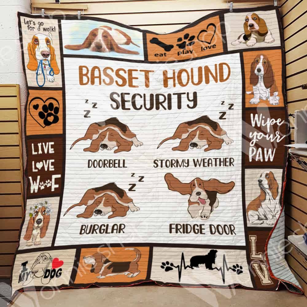 Basset Hound Dog Blanket LNT1512067 Quilt Blanket