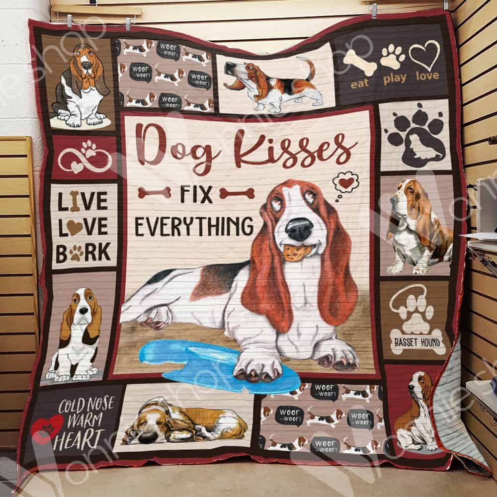 Basset Hound Dog Quilt Blanket DHC0102461TD