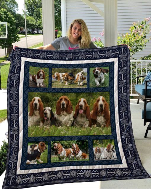 Basset Hound Quilt Blanket DHC2911397VT