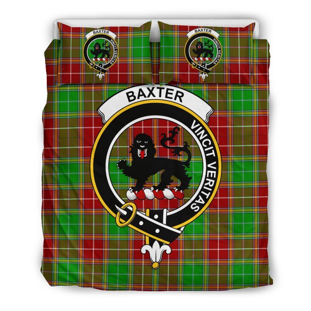 Baxter Clan Badge Tartan Bedding Set