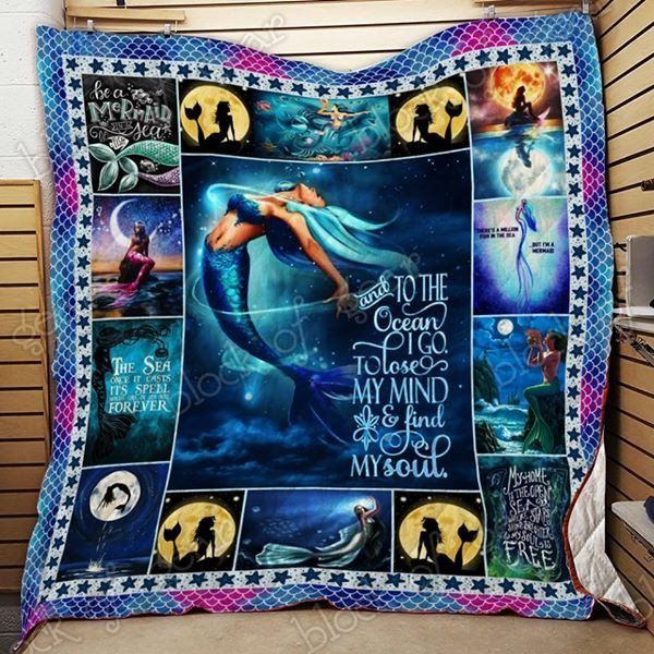 Be A Mermaid CLD170733 Quilt Blanket