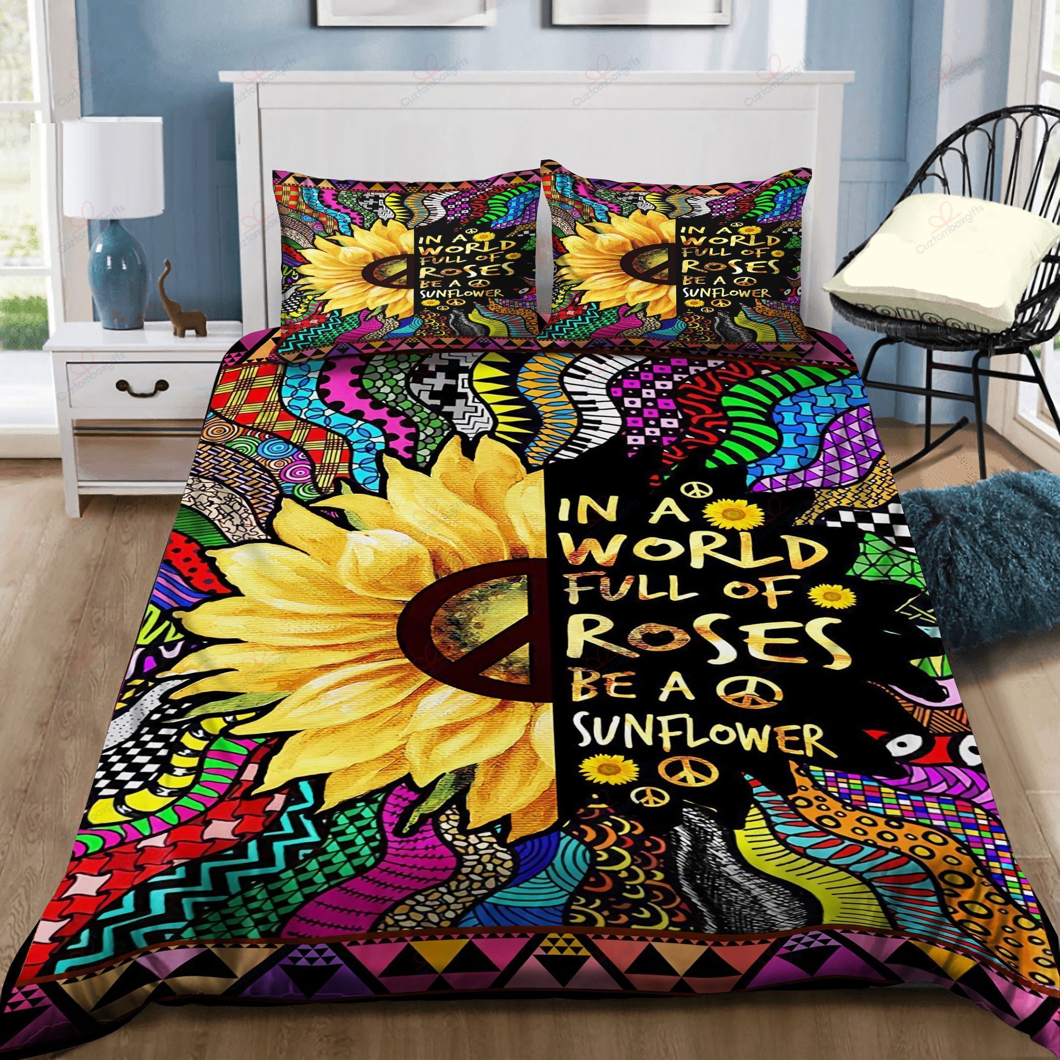 Be A Sunflower Bedding Set
