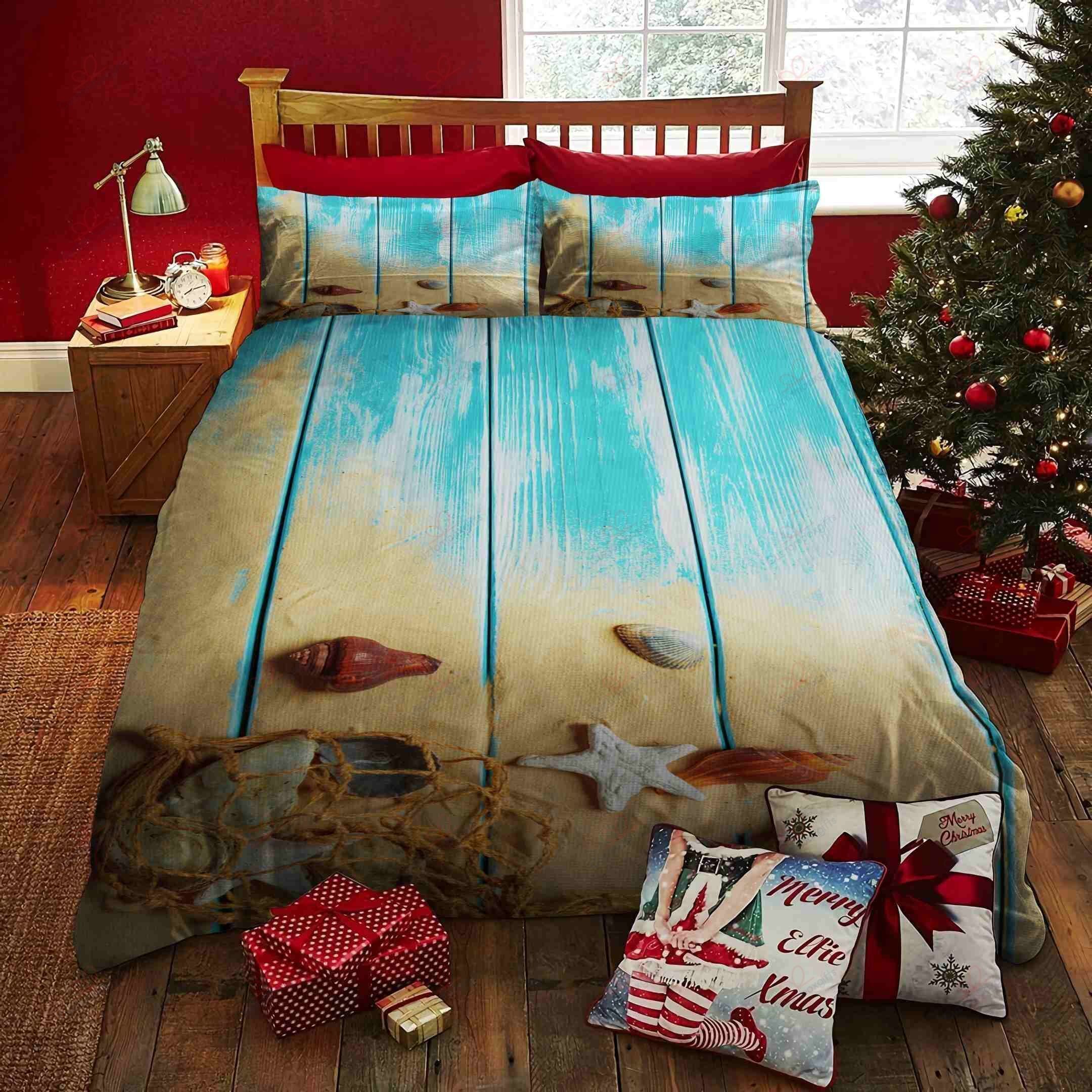 Beach Nature Beauty Printed Bedding Set