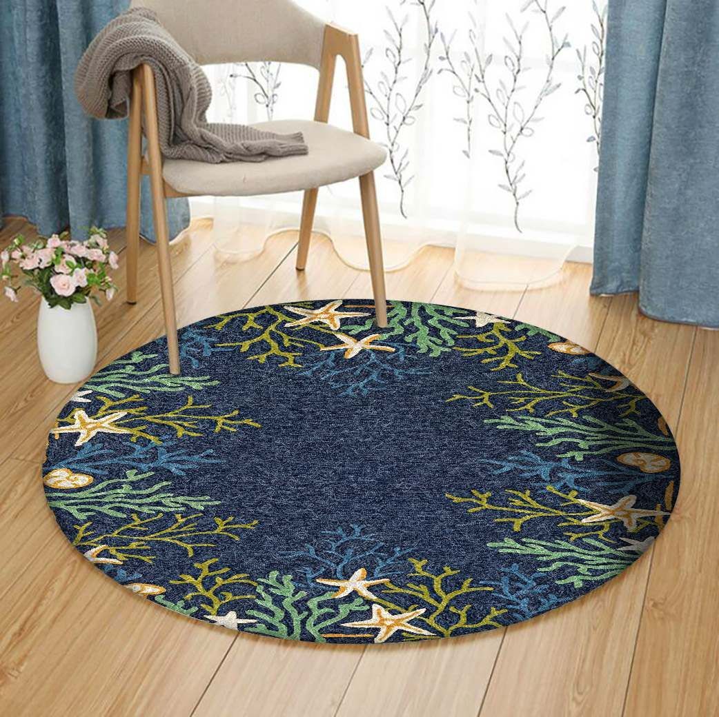 Beach Round Carpet
