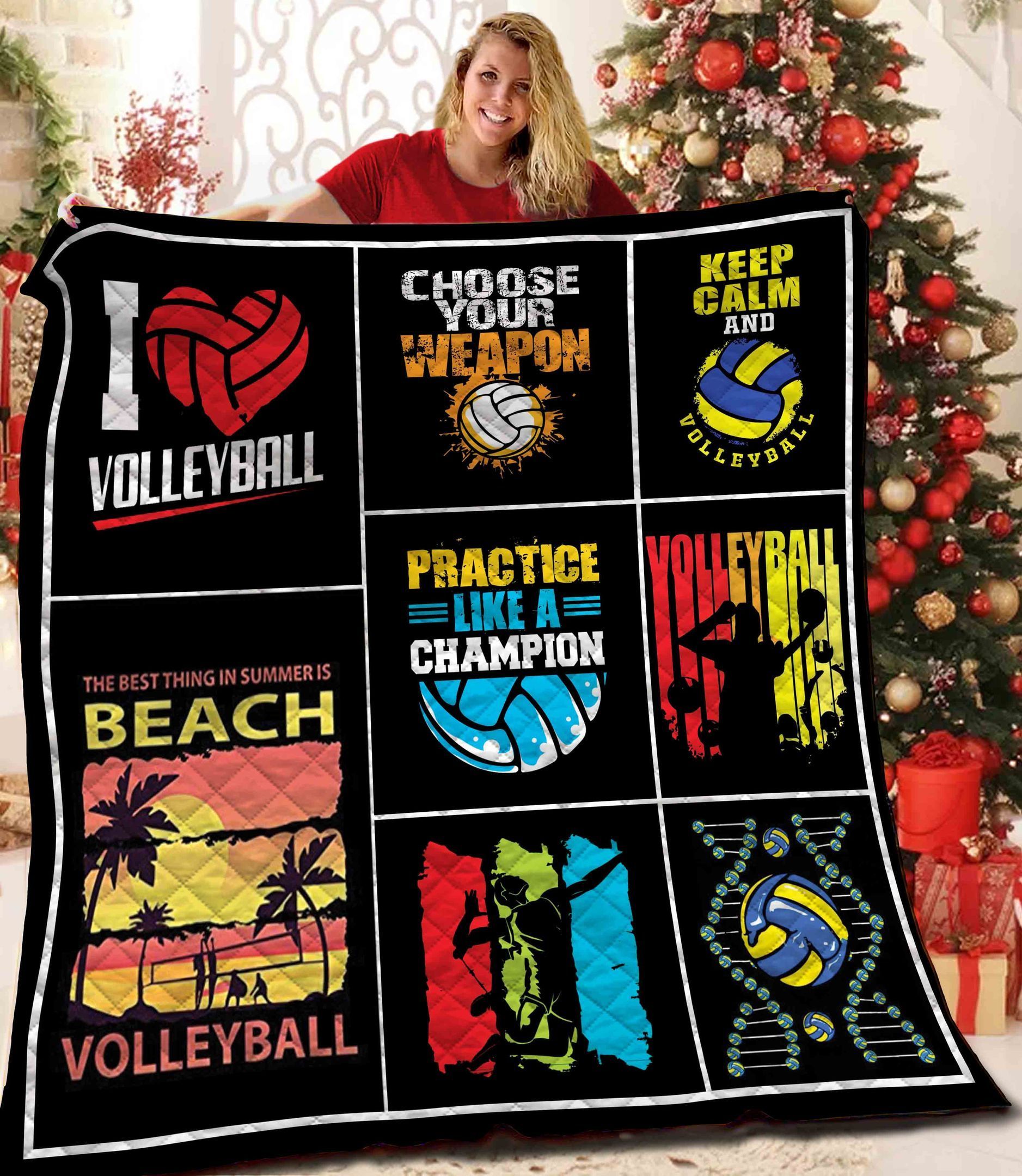 Beach Volleyball Quilt Blanket BBB011122MH
