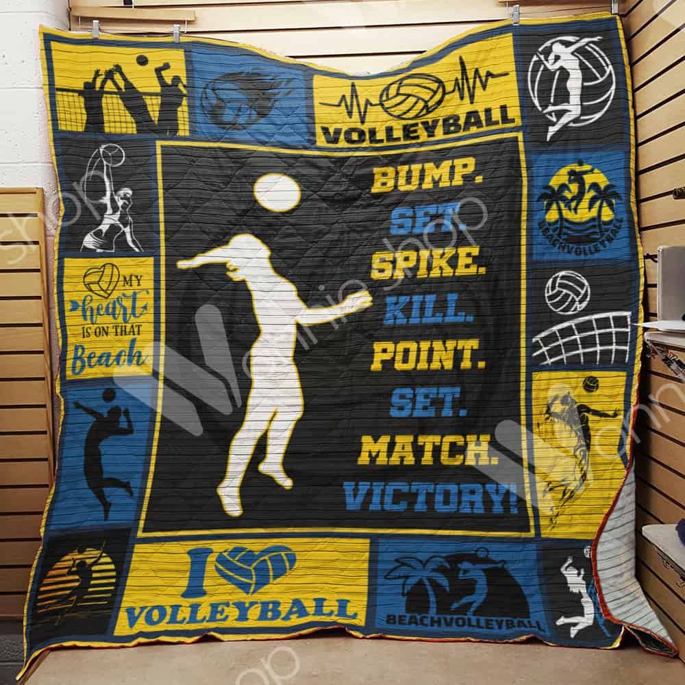 Beach Volleyball Quilt Blanket DHC1002774TD