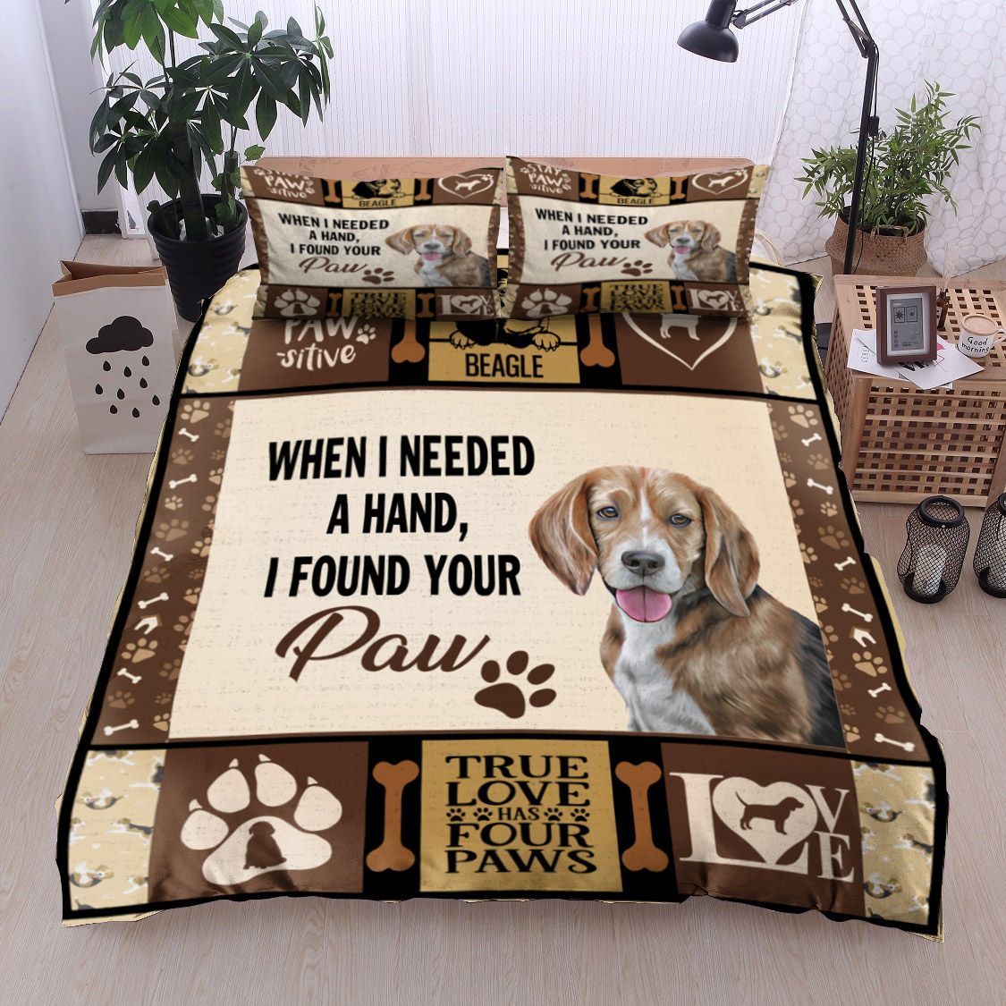 Beagle Dog Bedding Set