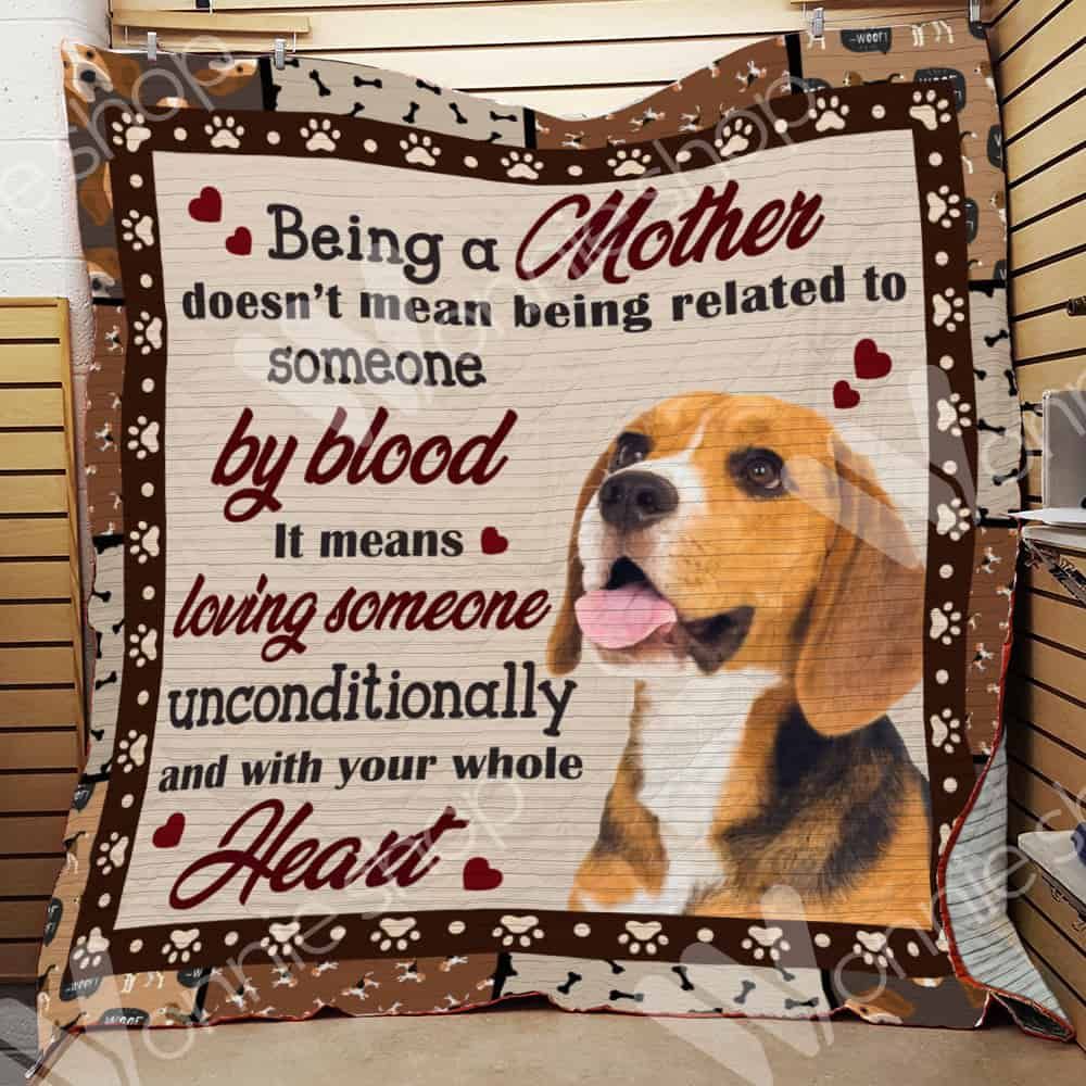 Beagle Dog Mom Blanket LNT1012092 Quilt Blanket