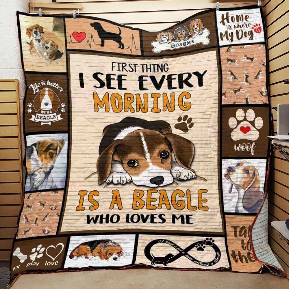 Beagle Dog Quilt Blanket ABC07111031
