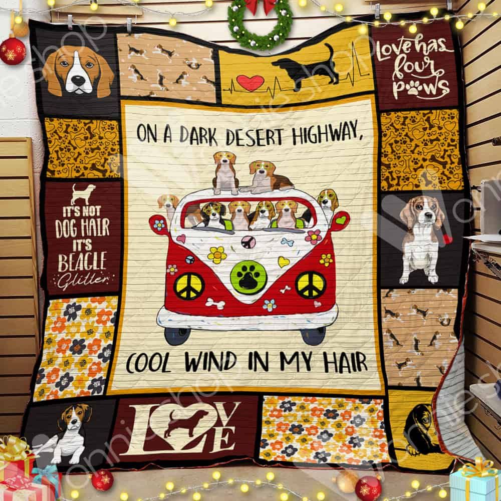 Beagle Dog Quilt Blanket DHC01021056TD