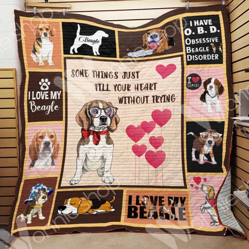 Beagle Dog Quilt Blanket DHC0102952TD