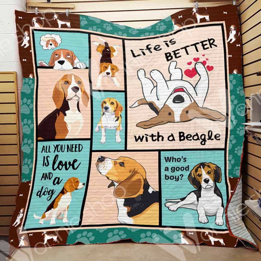 Beagle Dog Quilt Blanket DHC0102954TD