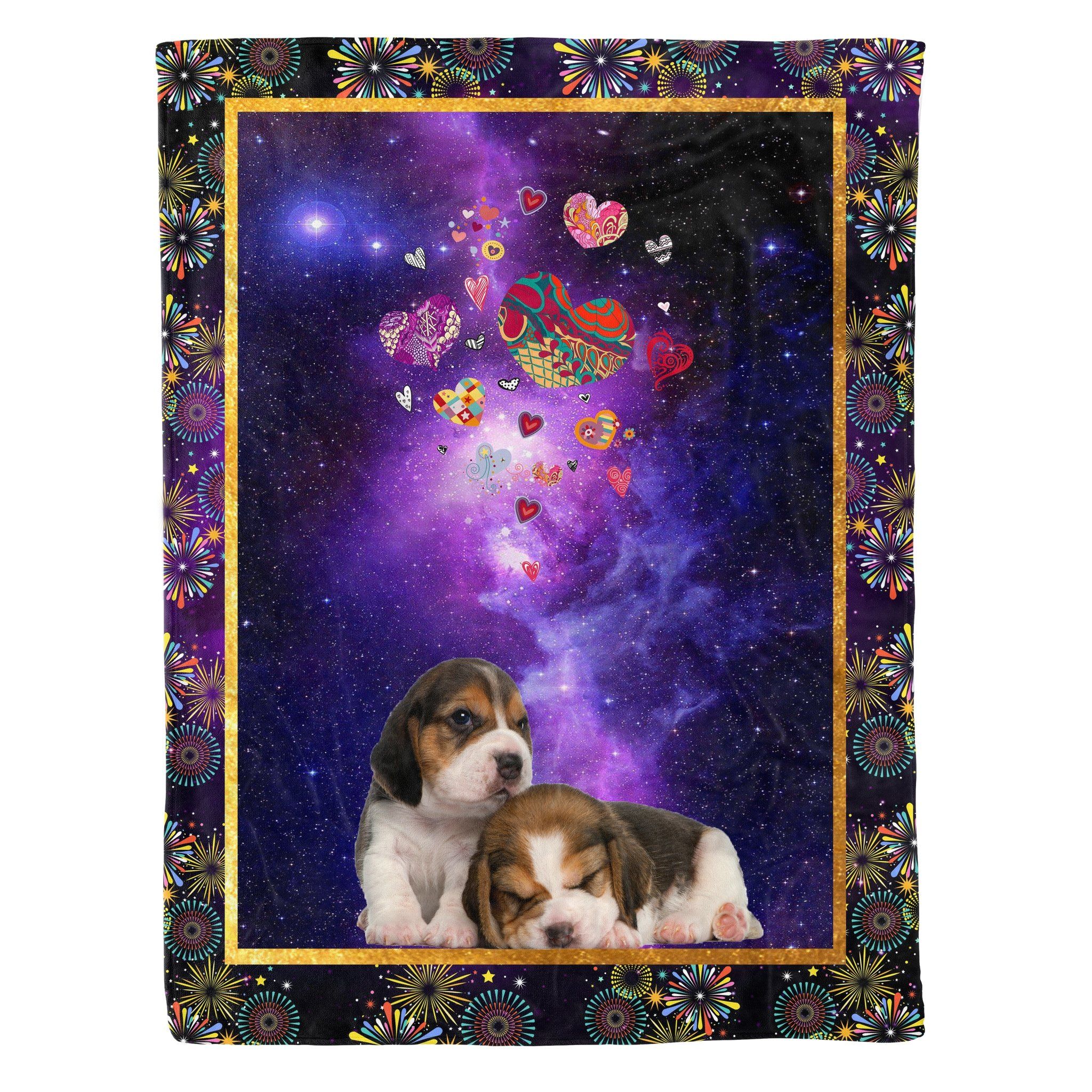 Beagle Fleece Blanket