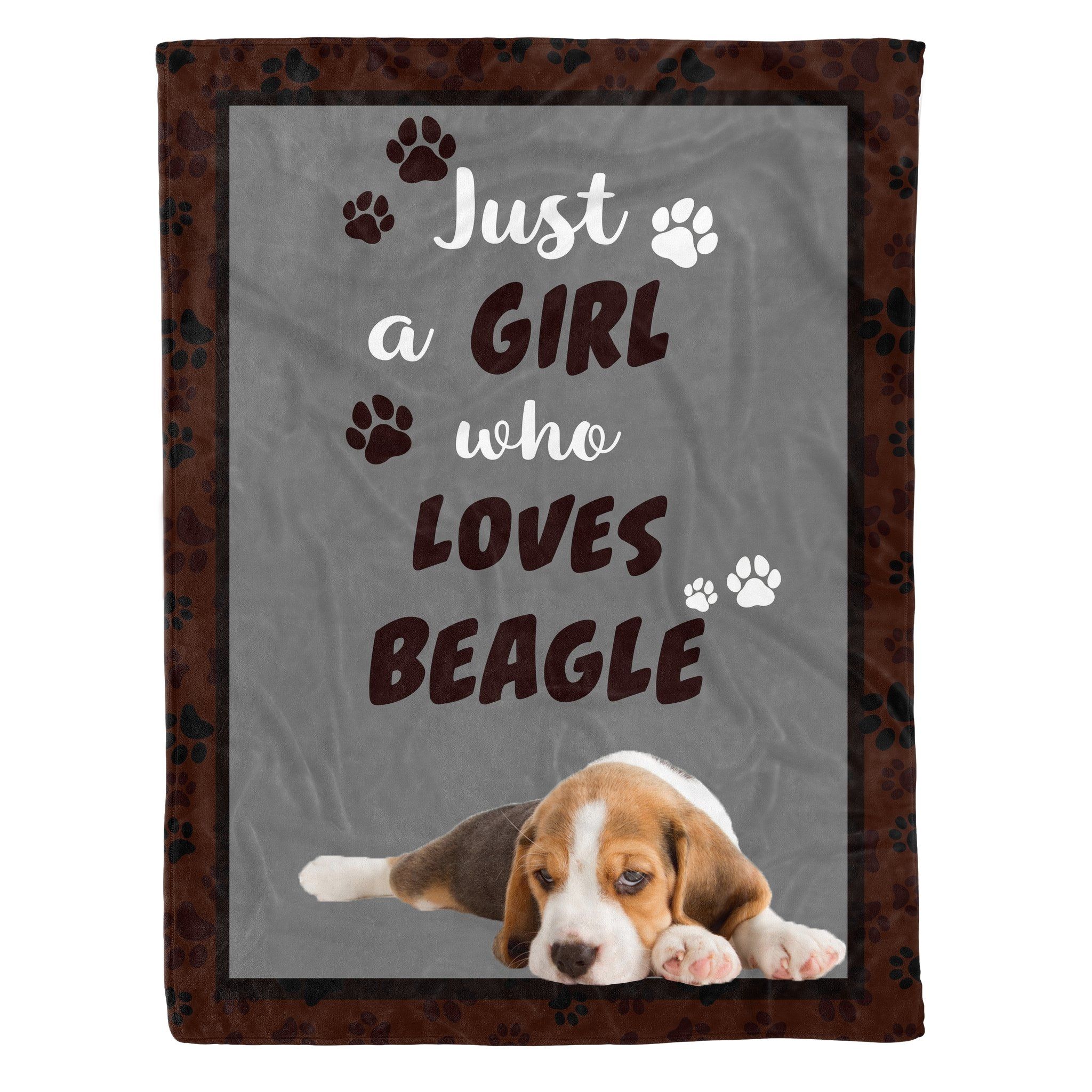 Beagle Fleece Blanket