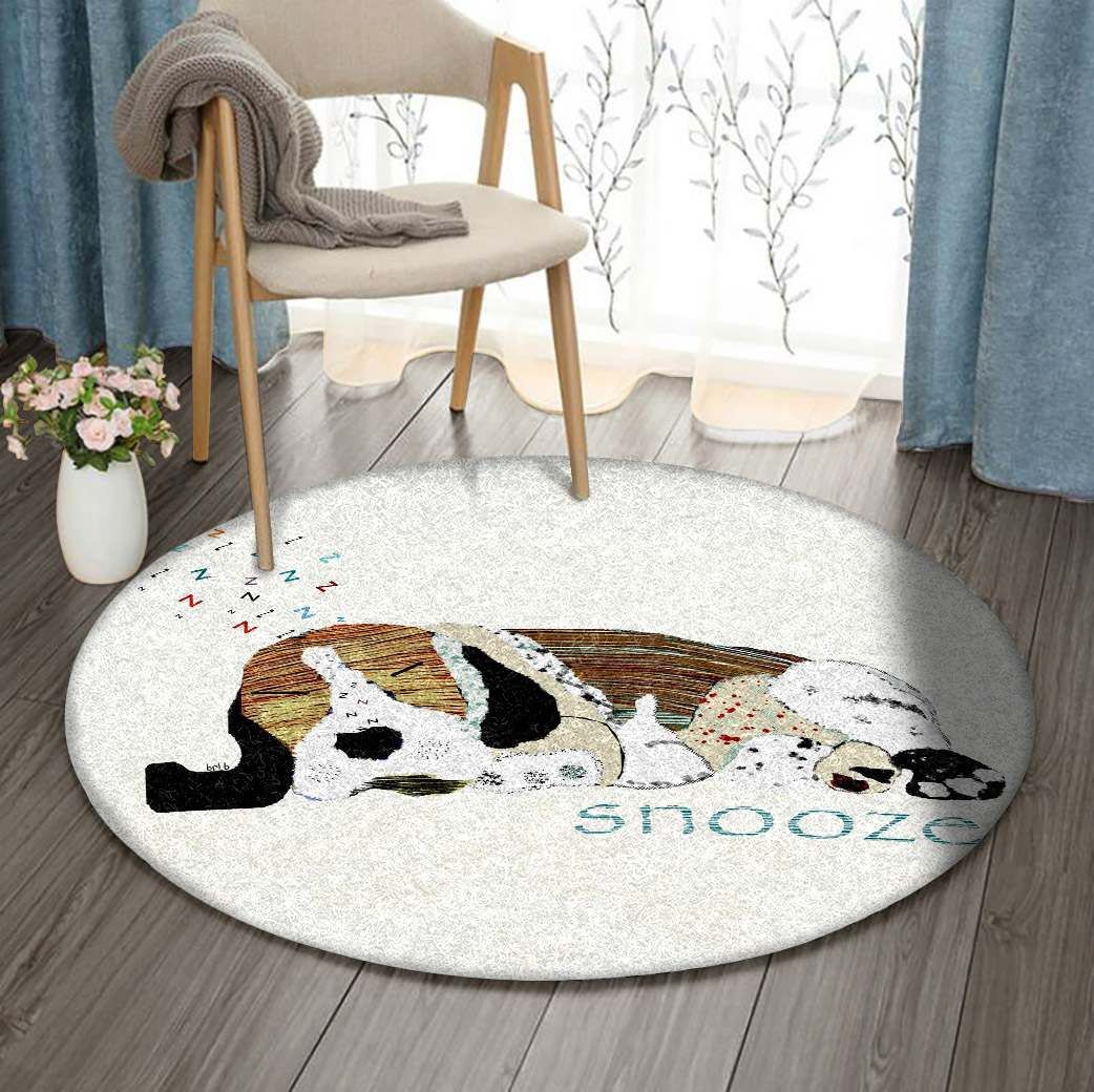 Beagle Round Carpet