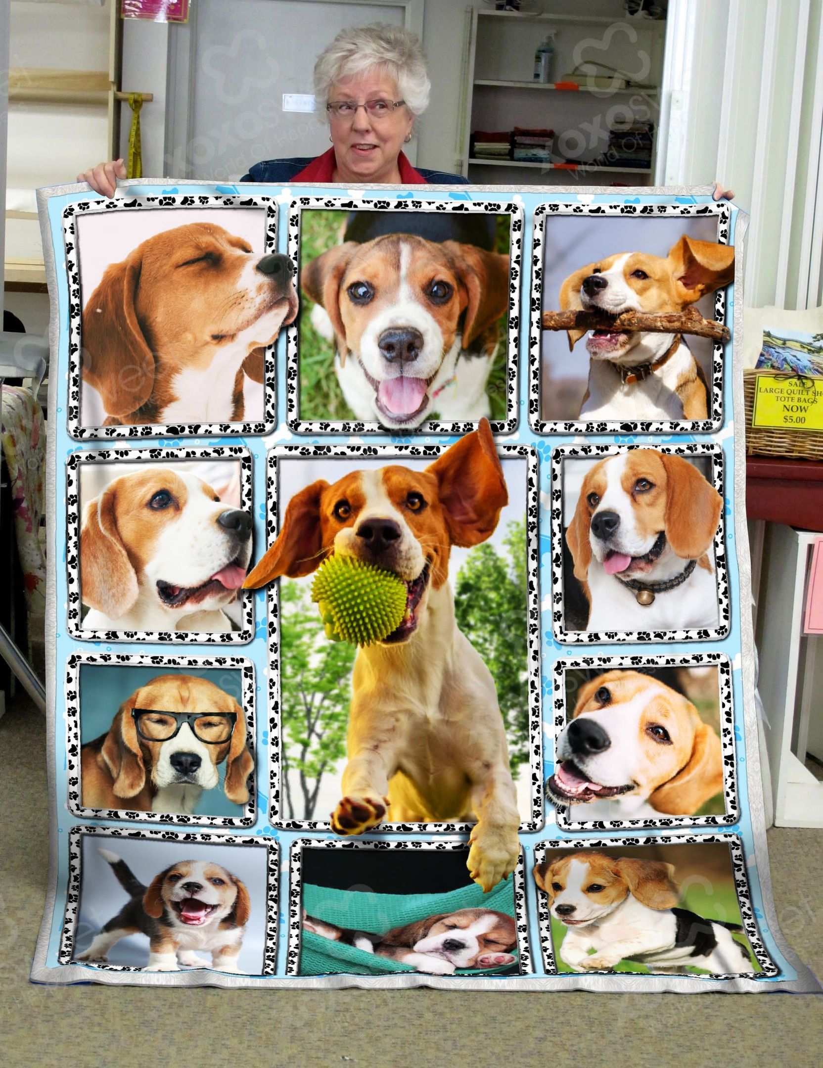 Beagle Still Believer In My Dog Quilt Blanket DHC31121138TD