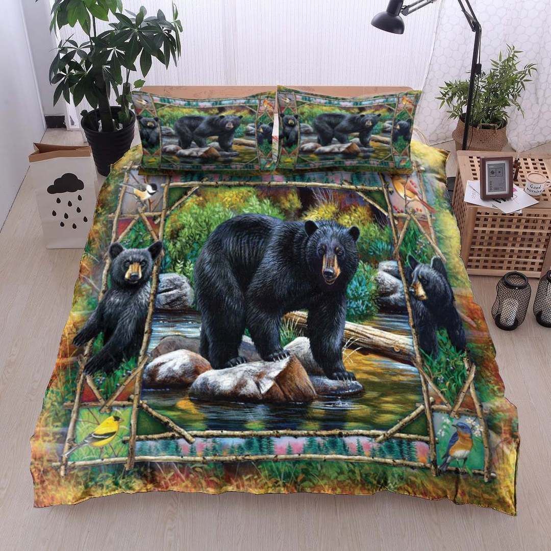 Bear And Lunch Bedding Set