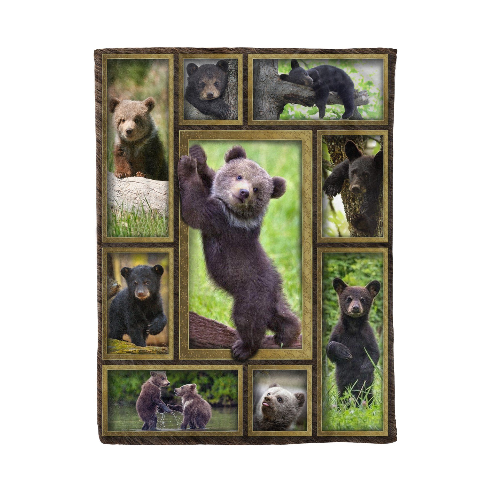 Bear Baby Fleece Blanket