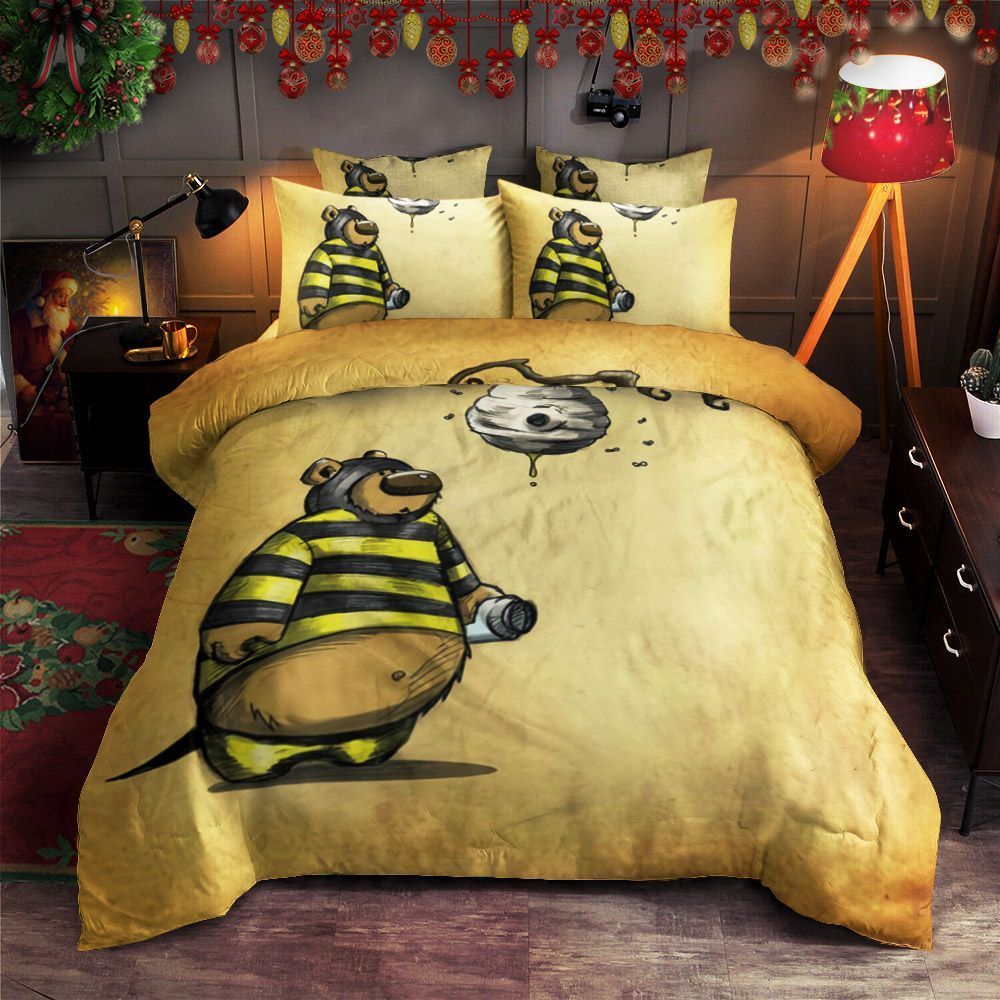 Bear Bee Bedding Set