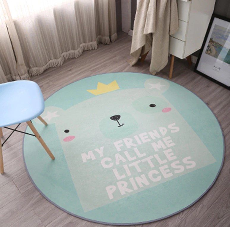 Bear Round Carpet