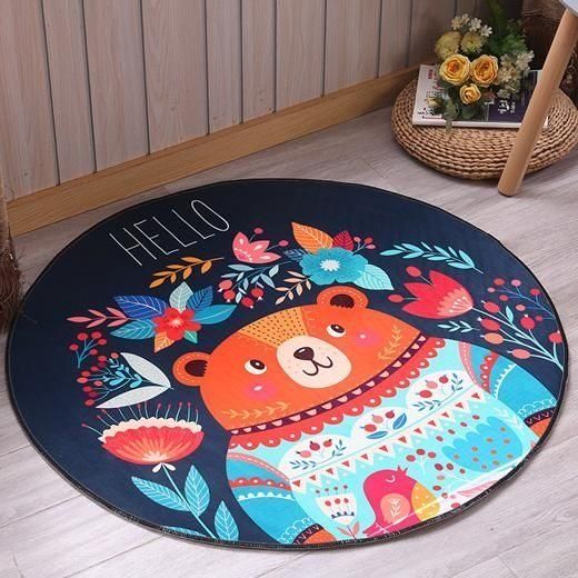 Bear Round Carpet