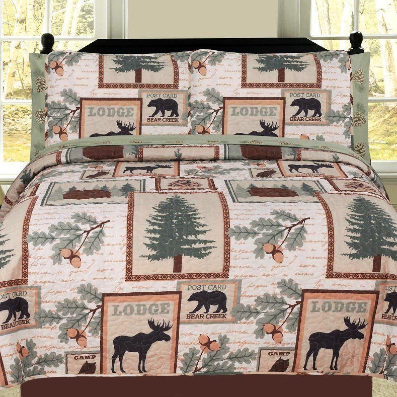 Bear Creak Lodge Bedding Set