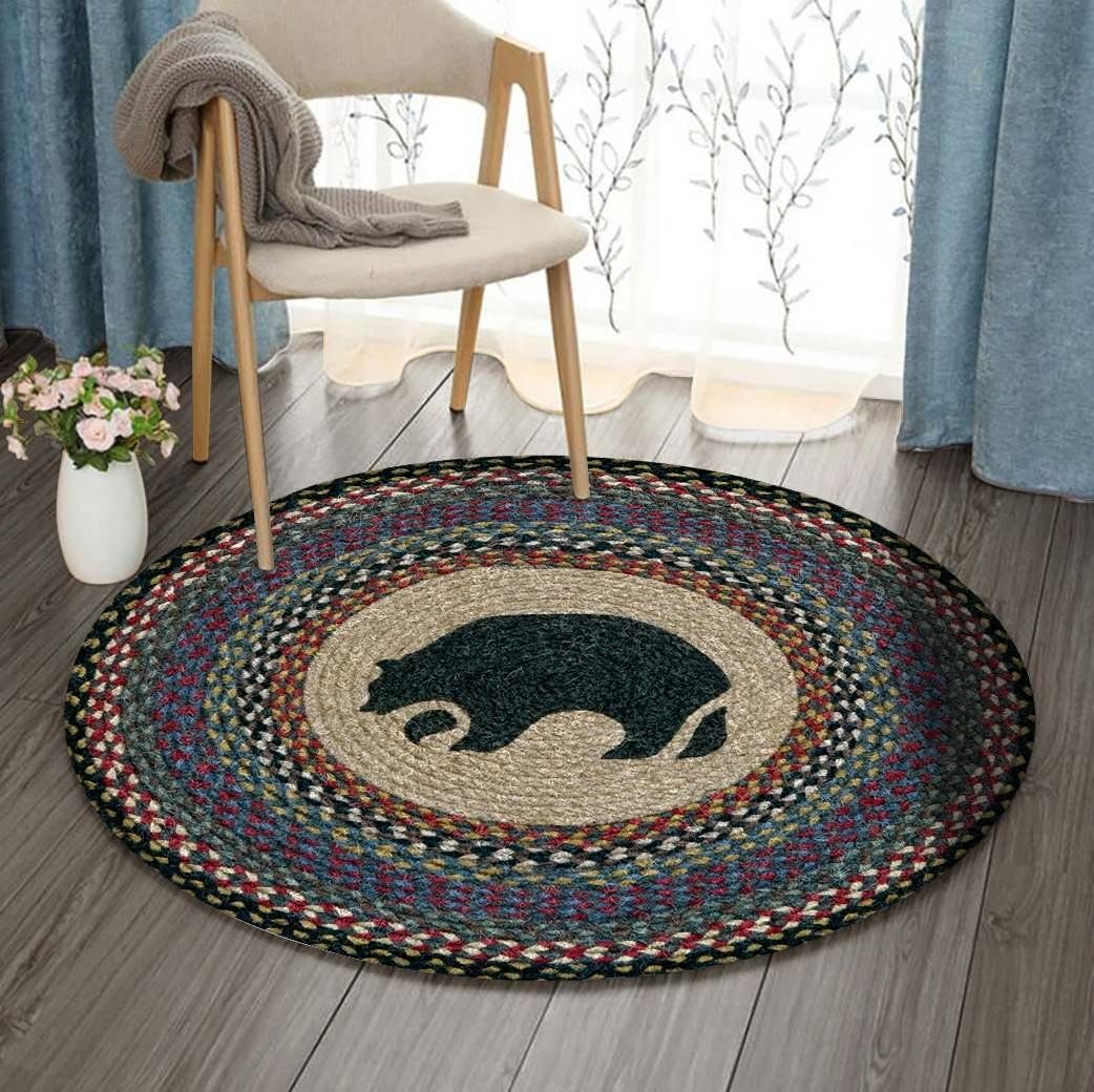 Bear Round Carpet