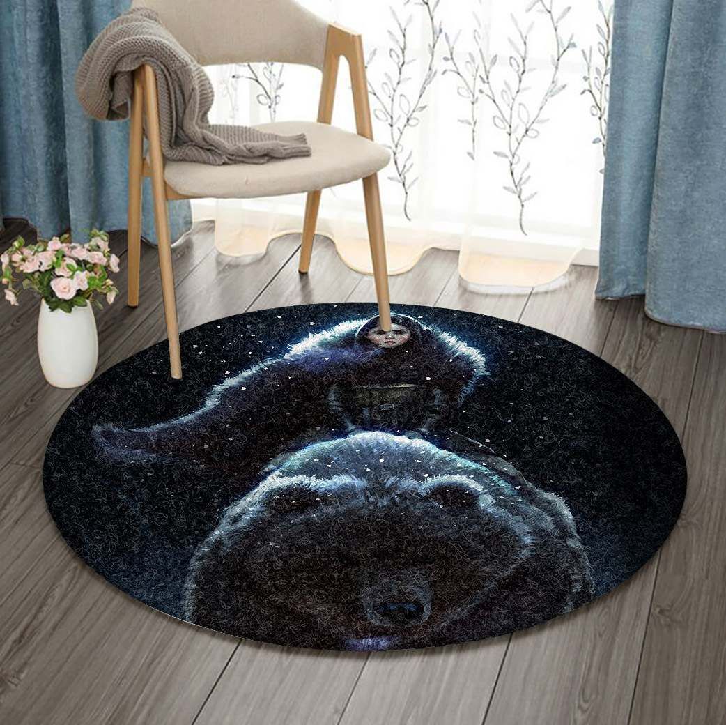 Bear Round Carpet
