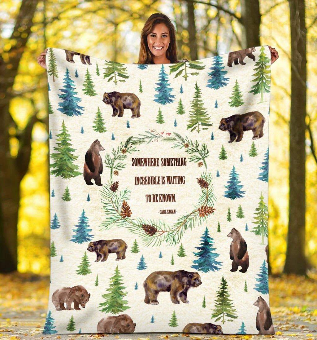 Bear Fleece Blanket