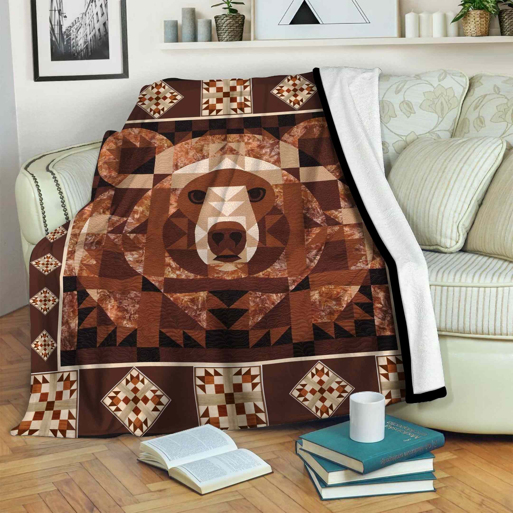 Bear Fleece Blanket