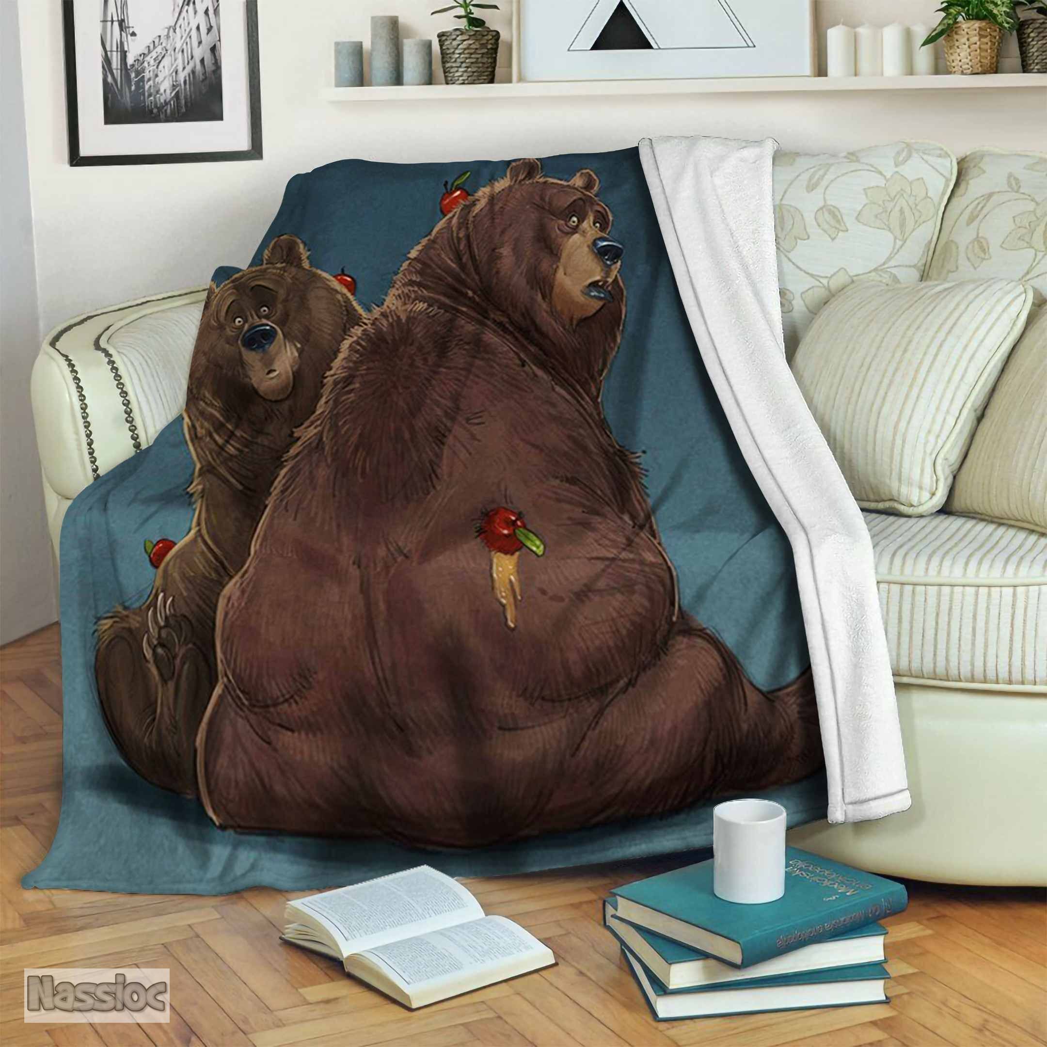 Bear Fleece Blanket