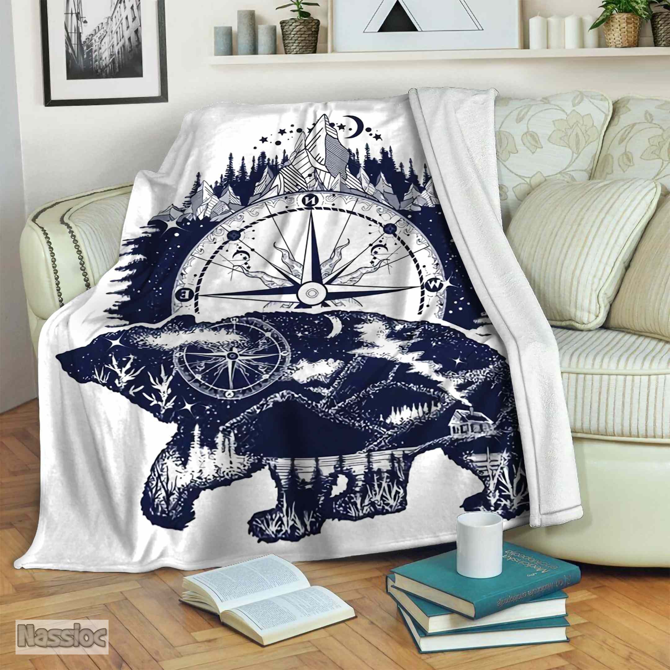 Bear Fleece Blanket