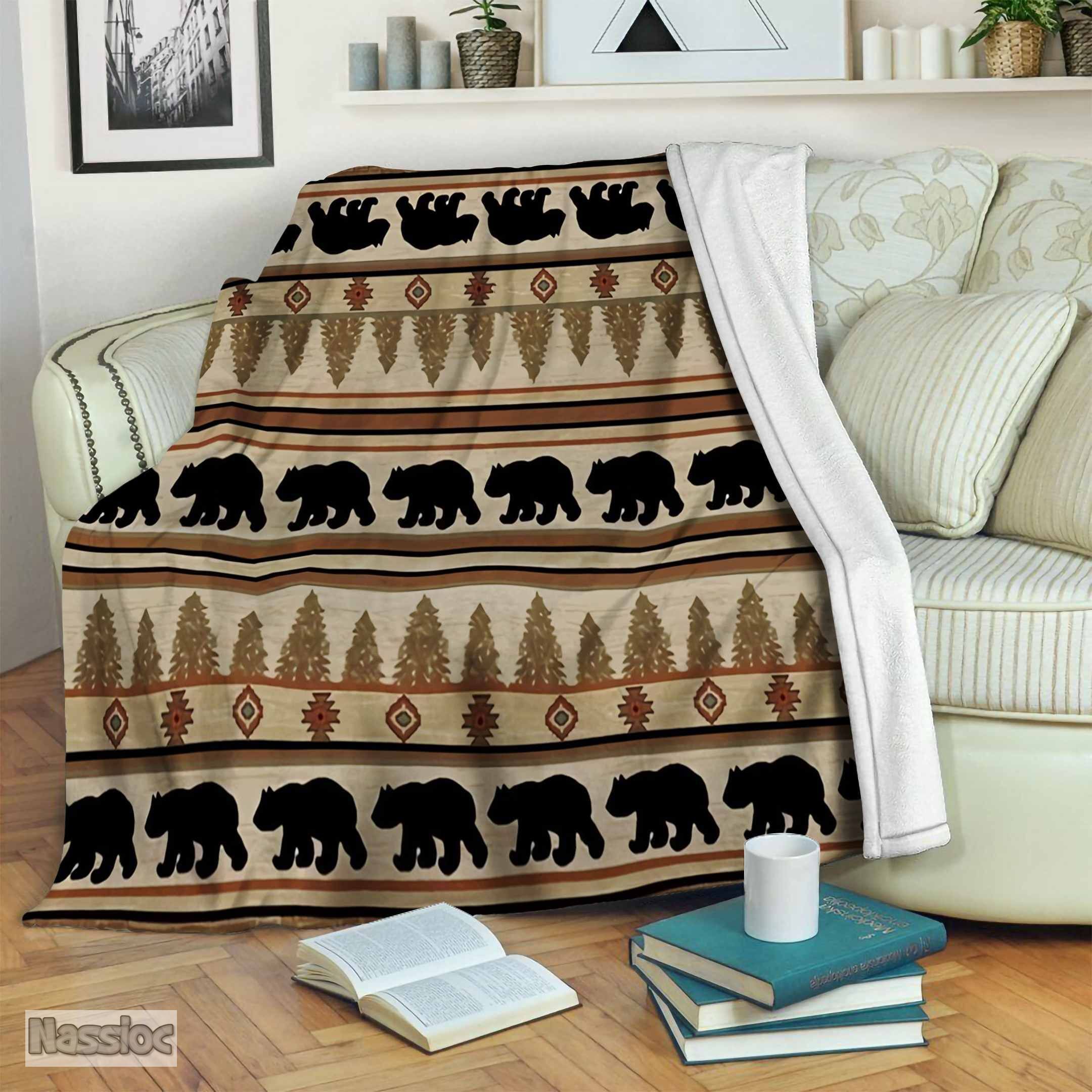 Bear Fleece Blanket