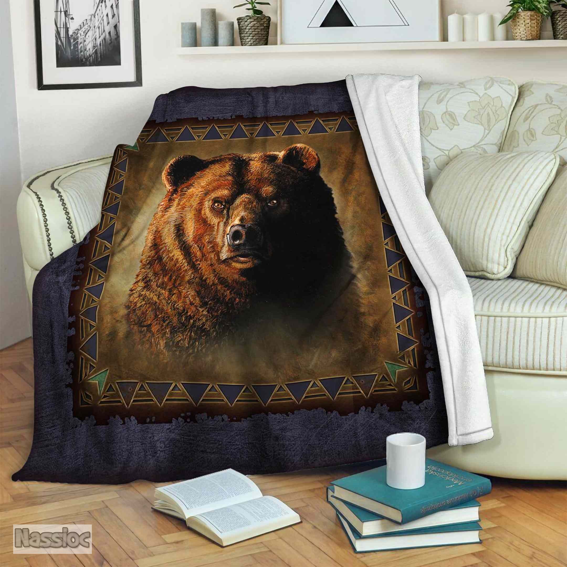 Bear Fleece Blanket
