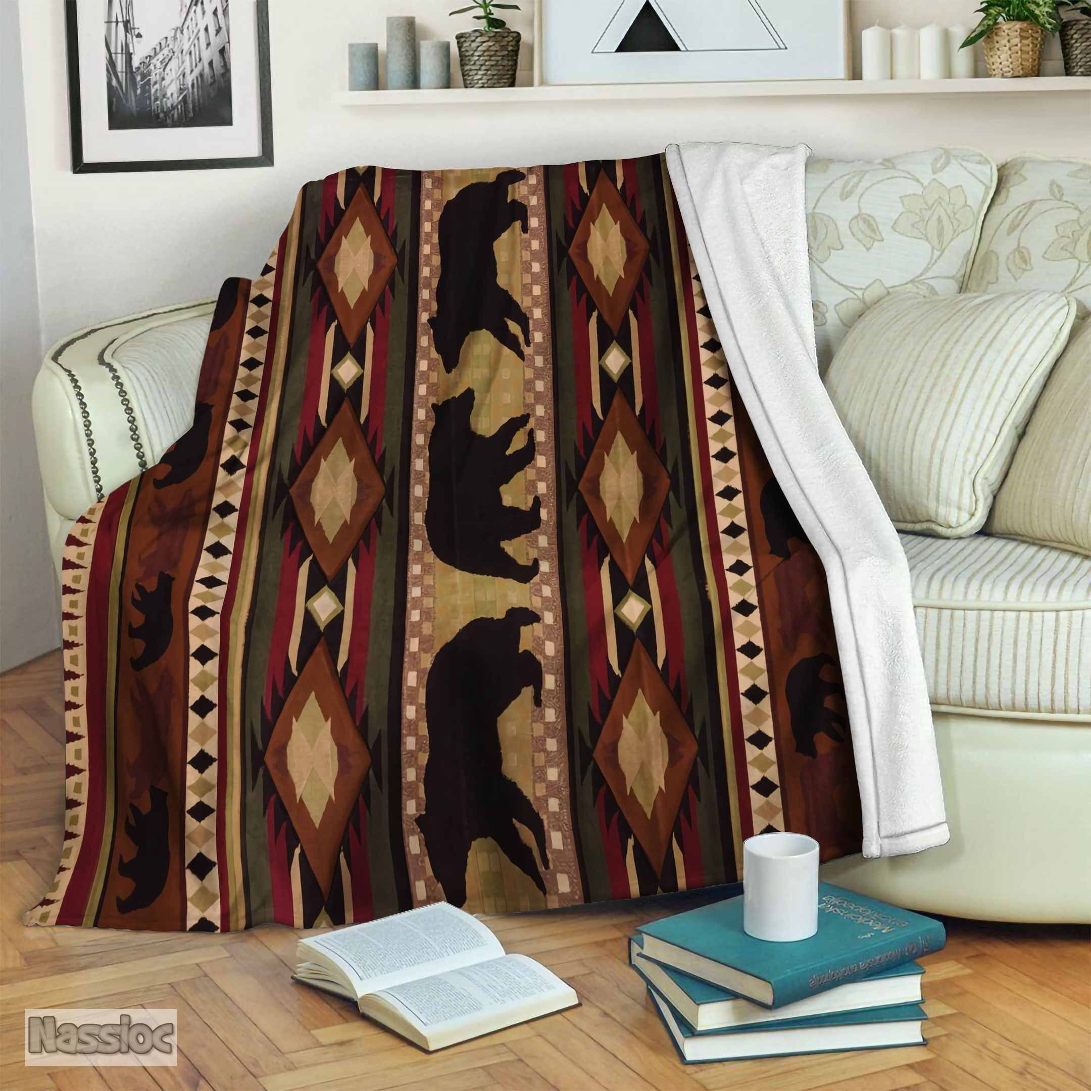 Bear Fleece Blanket