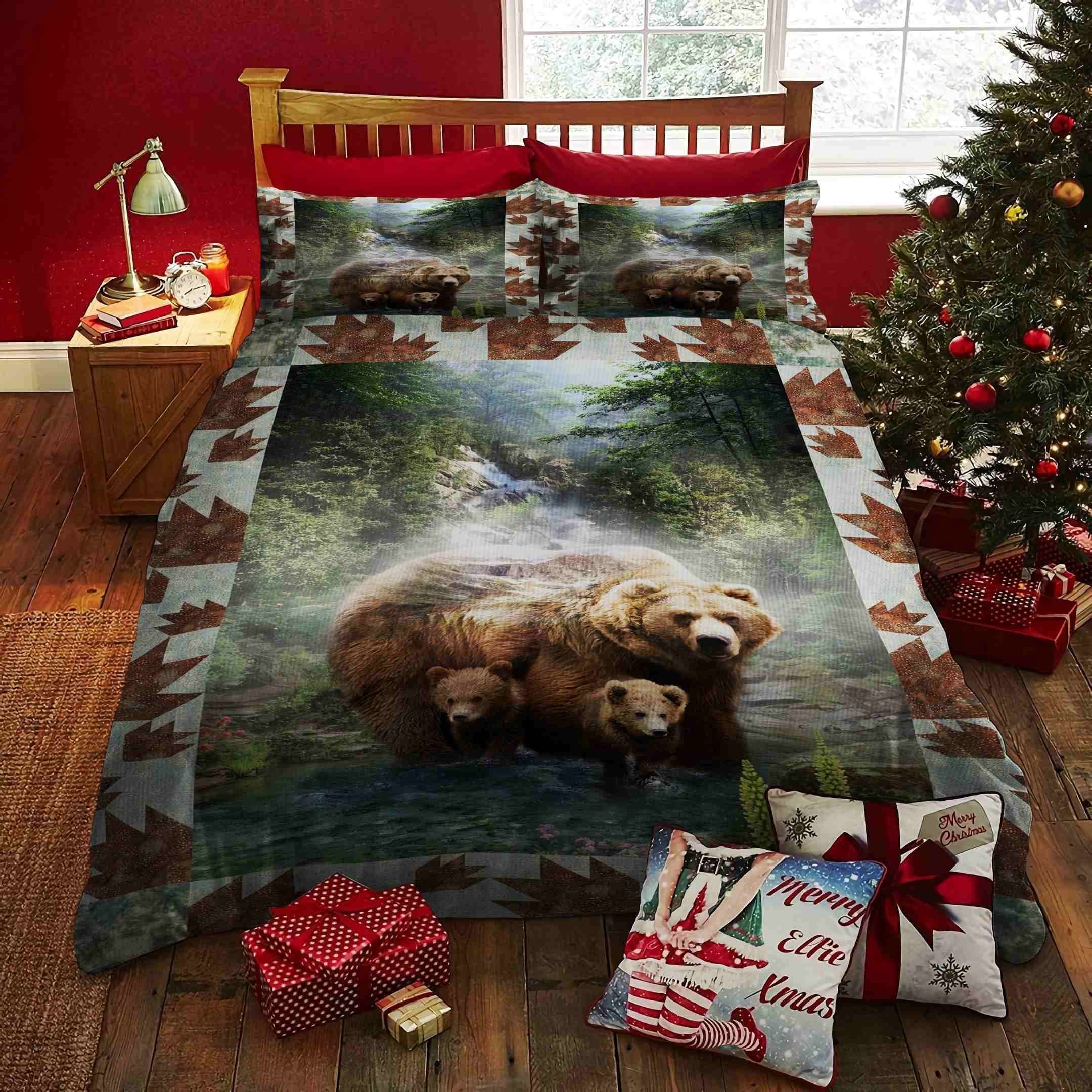 Bear Happen Family Bedding Set