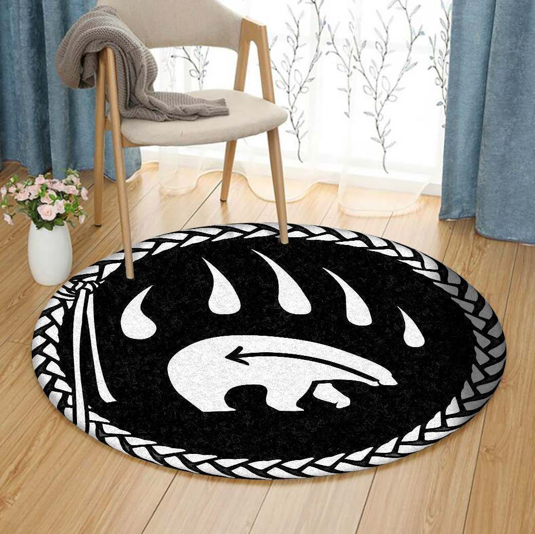 Bear Round Carpet