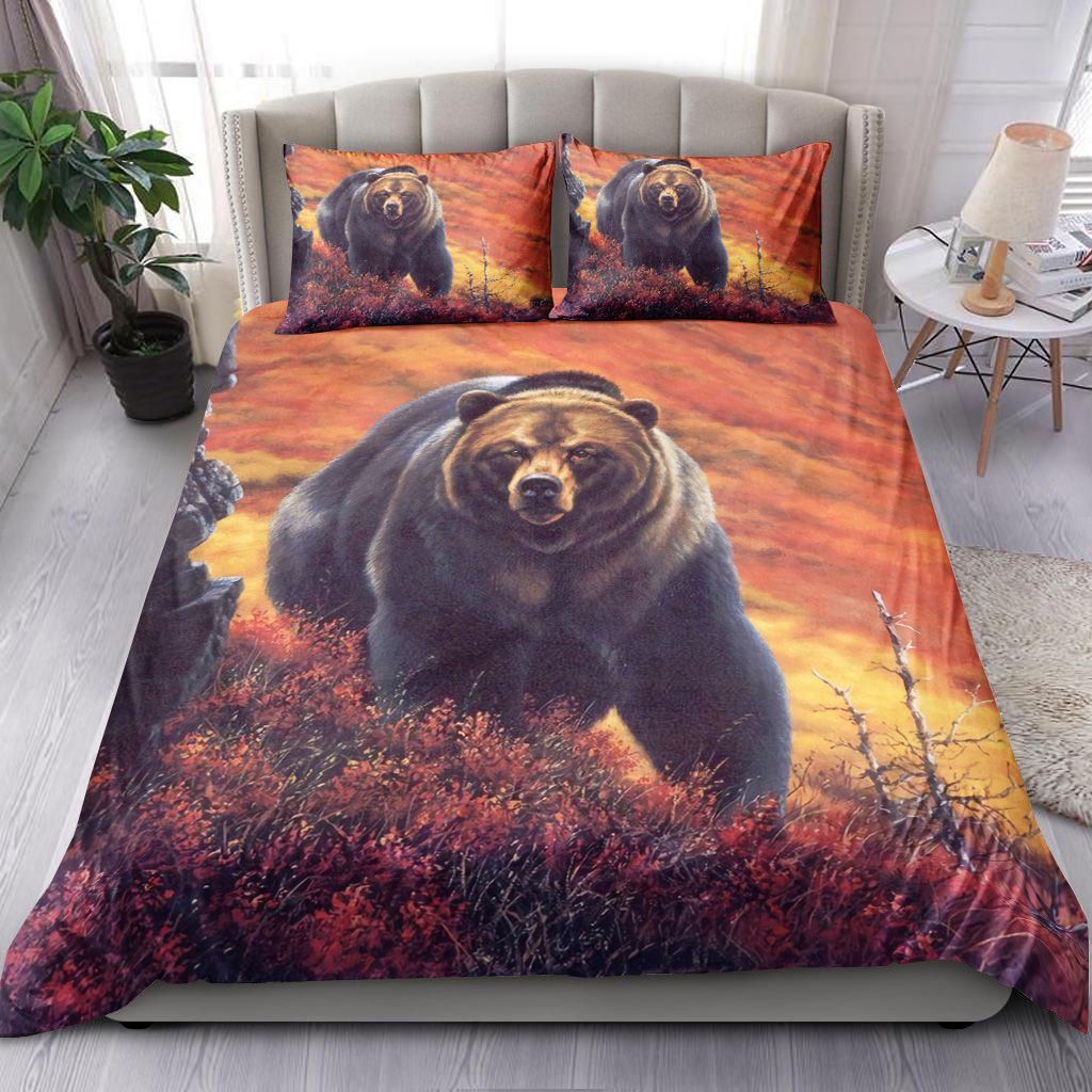 Bear Hunting Beautiful Bedding Set