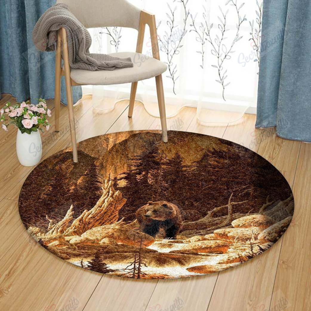 Bear Round Carpet