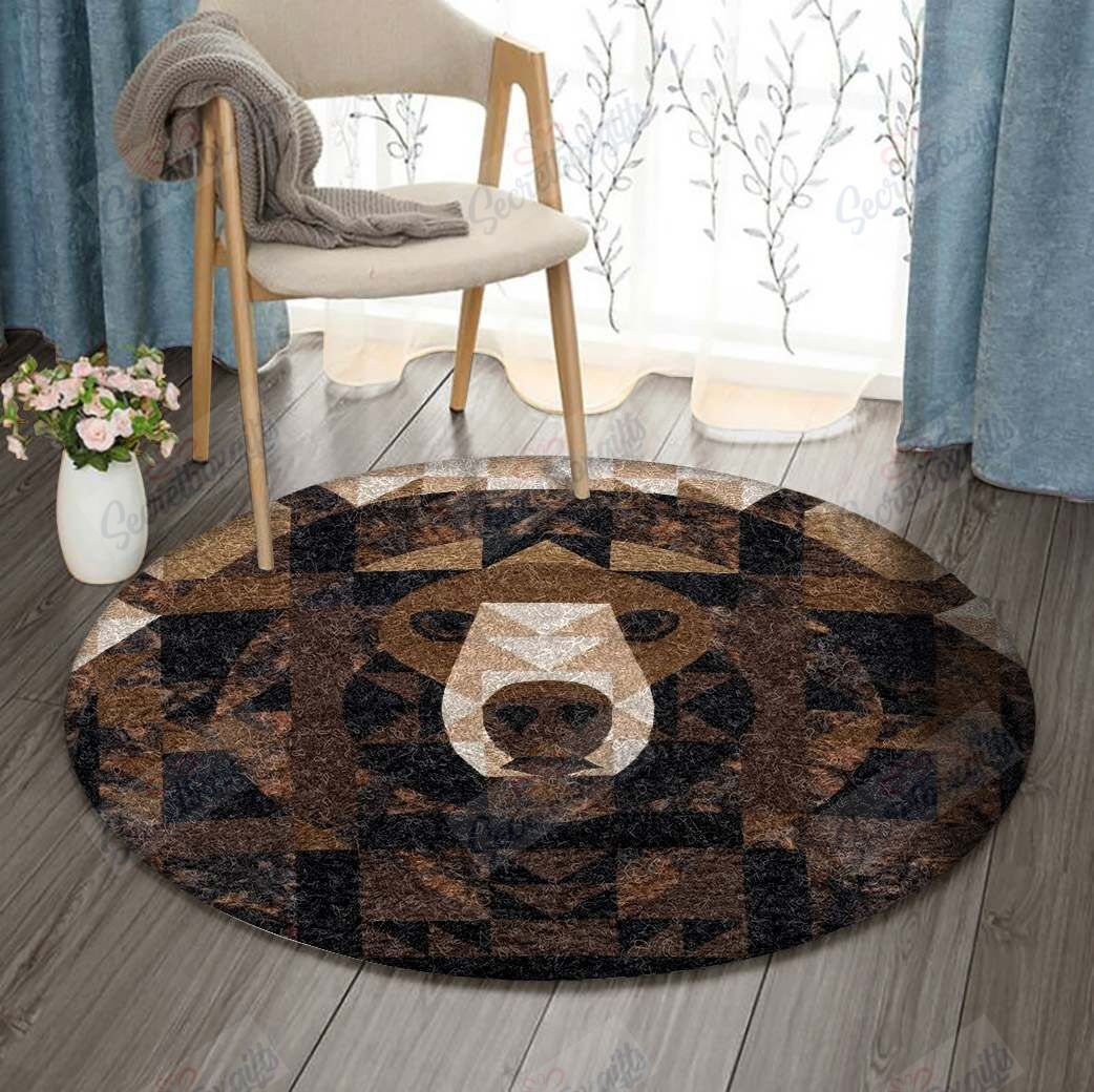 Bear Round Carpet