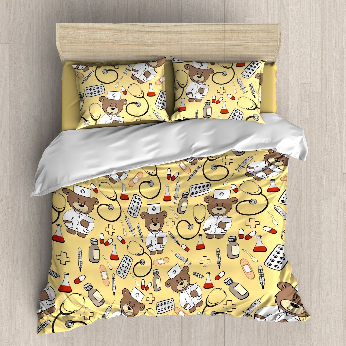Bear Nurse Bedding Set
