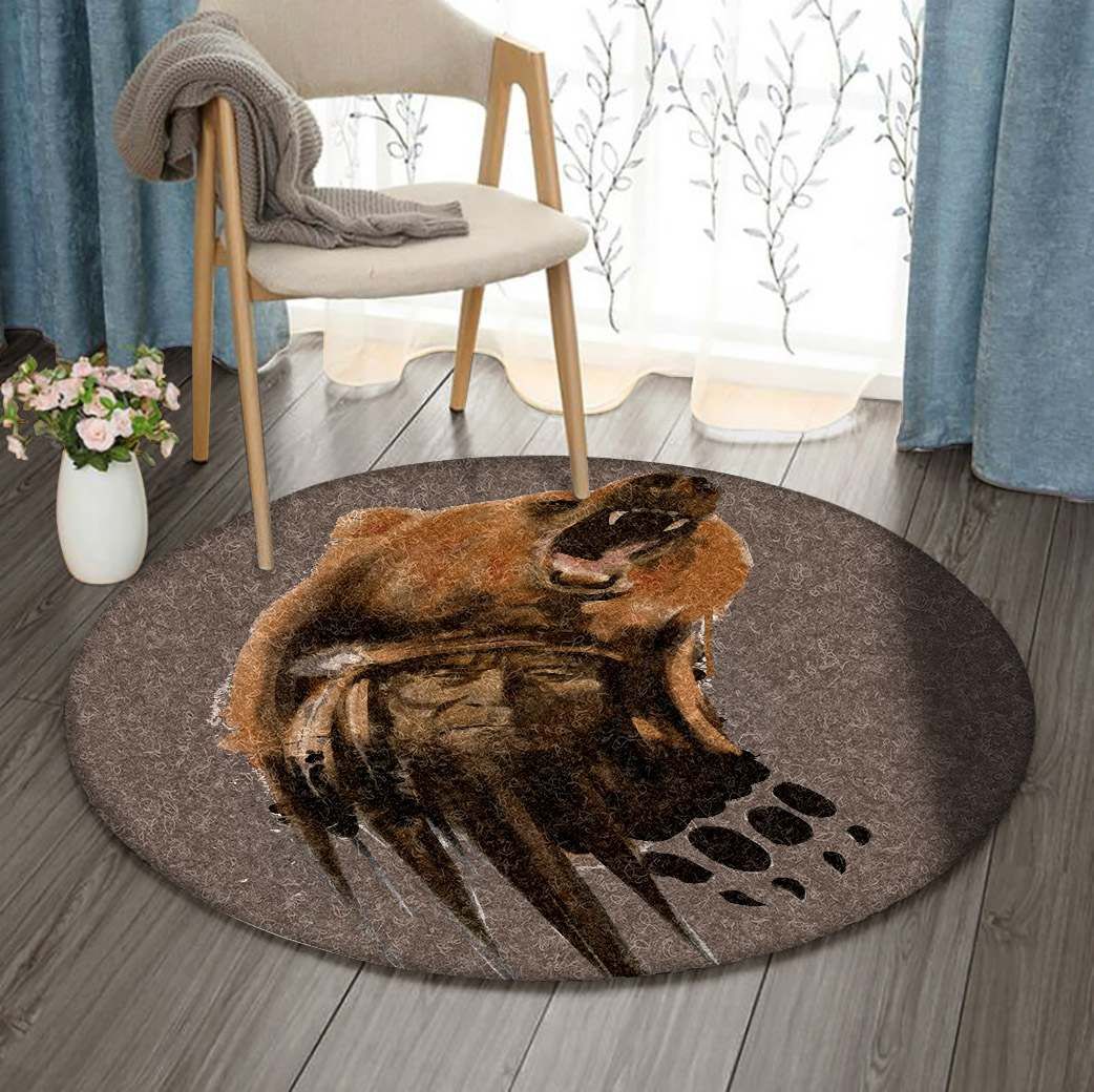 Bear Spirit Round Carpet