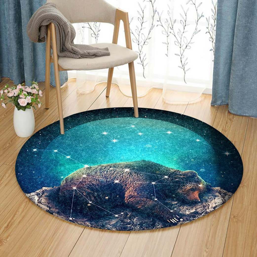 Bear Round Carpet