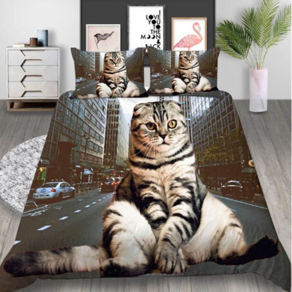 Beautiful Bengal Cat Bedding Set