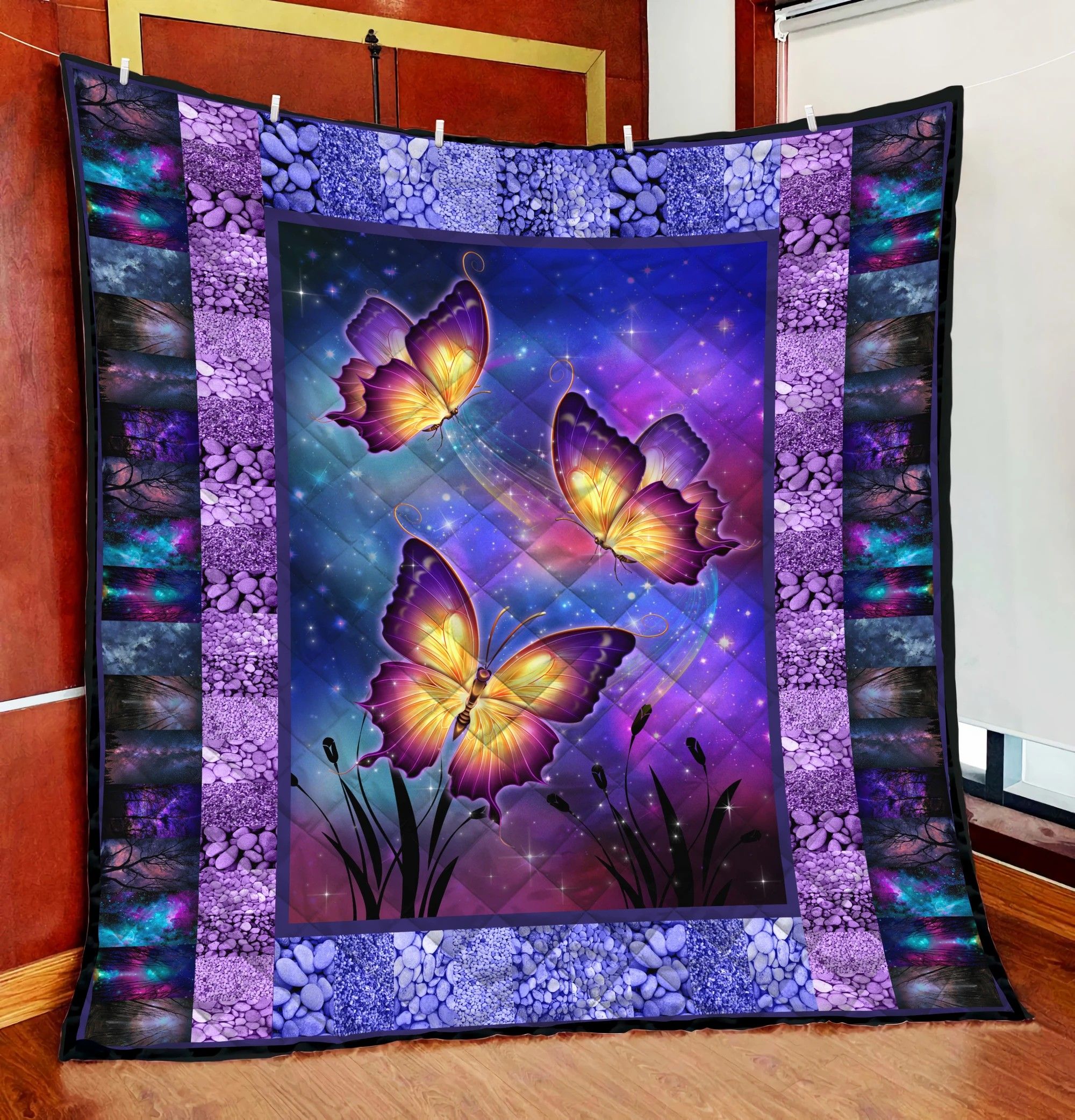 Beautiful Butterfly DD25090166CL Quilt BLanket