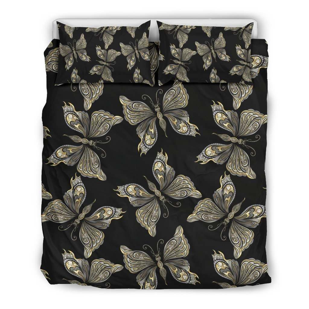 Beautiful Butterfly Pattern Bedding Set