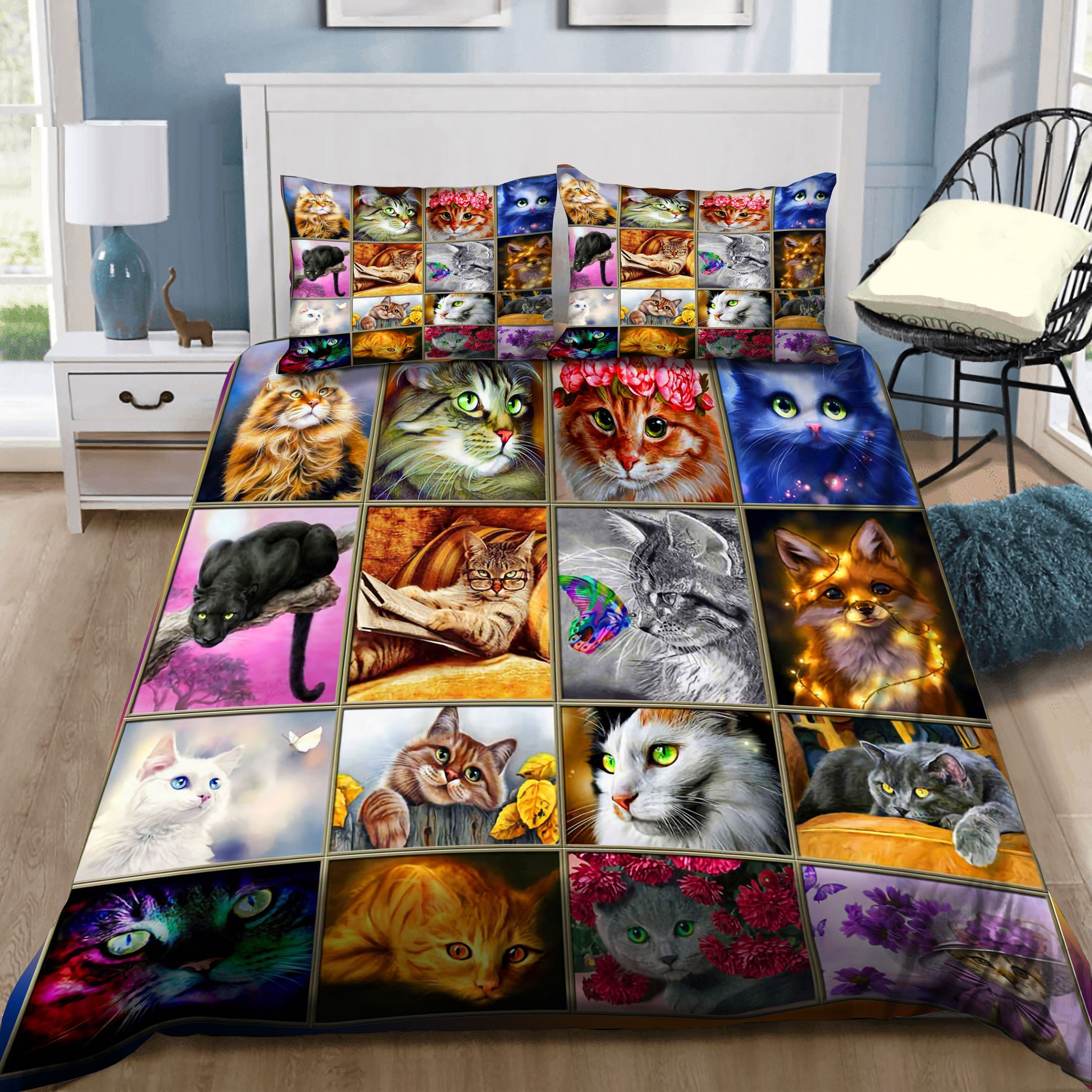 Beautiful Cats Bedding Set