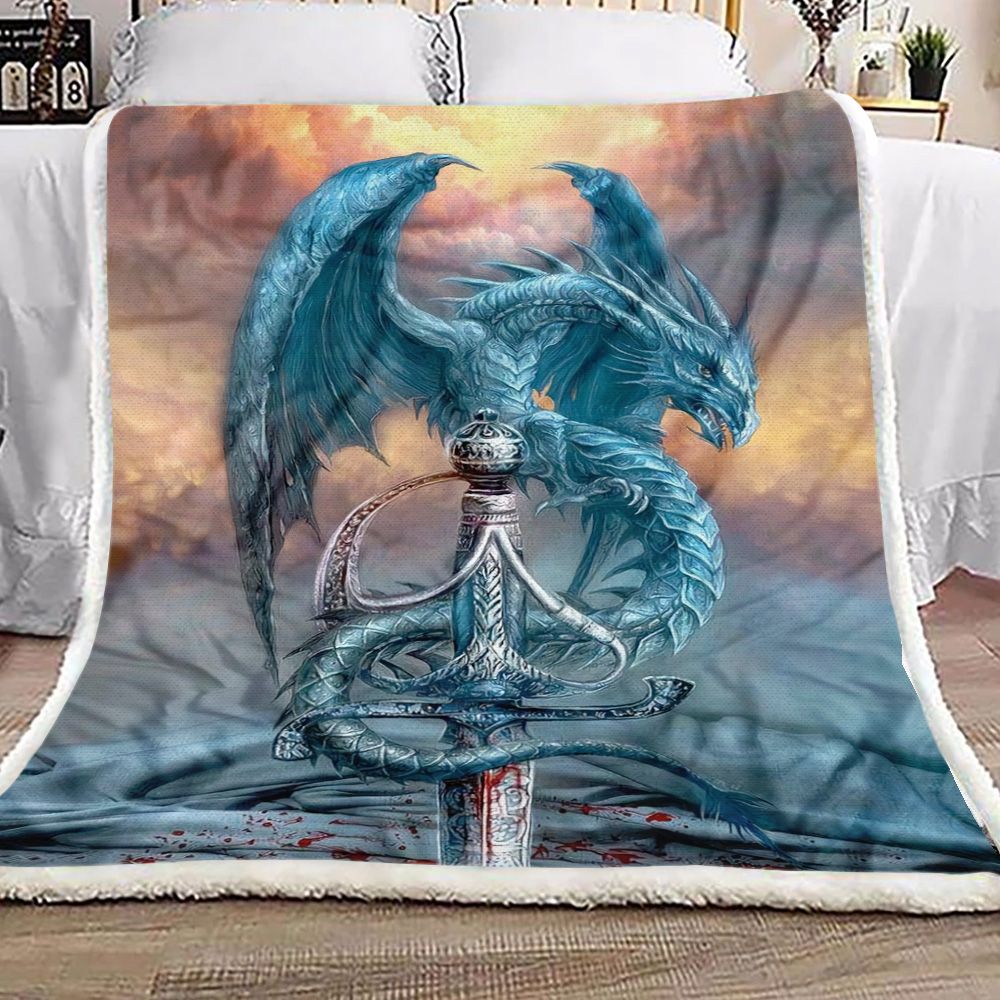 Beautiful Dragon Fleece Blanket