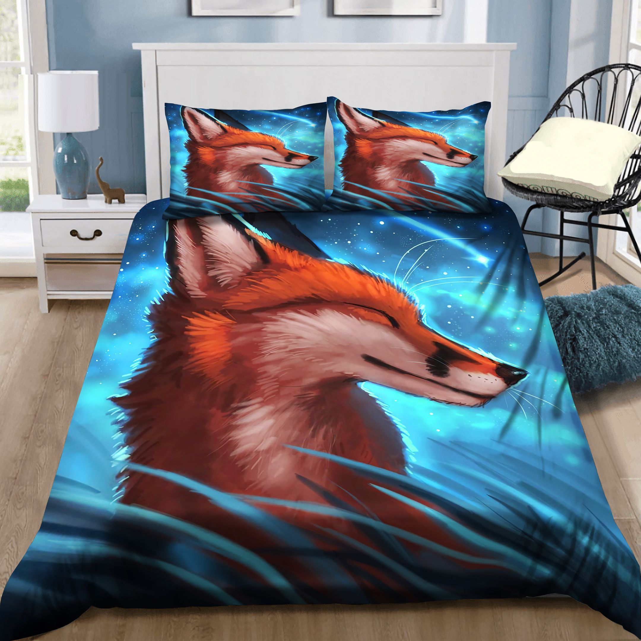 Beautiful Fox Bedding Set