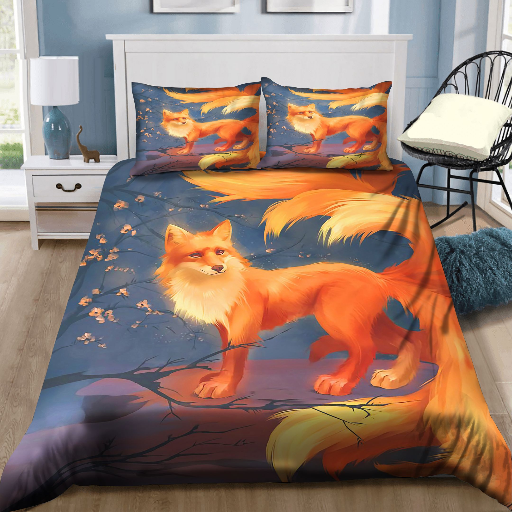 Beautiful Fox Bedding Set